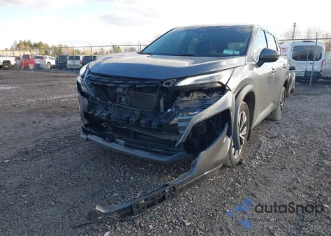 2021 Nissan Rogue Sv Intelligent Awd z USA, uszkodzony, nr VIN 5N1AT3BB6MC756220